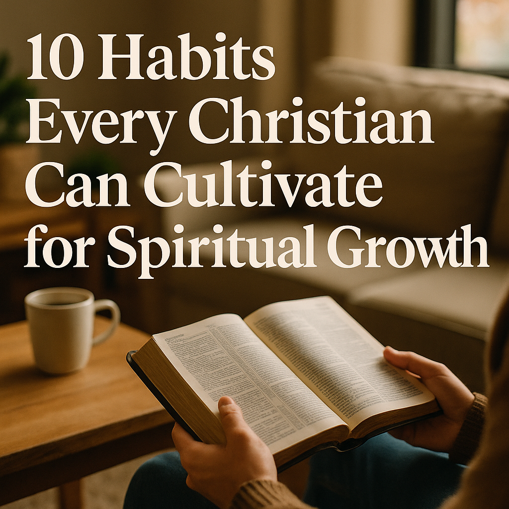 10 Habits Every Christian Can Cultivate for Spiritual Growth