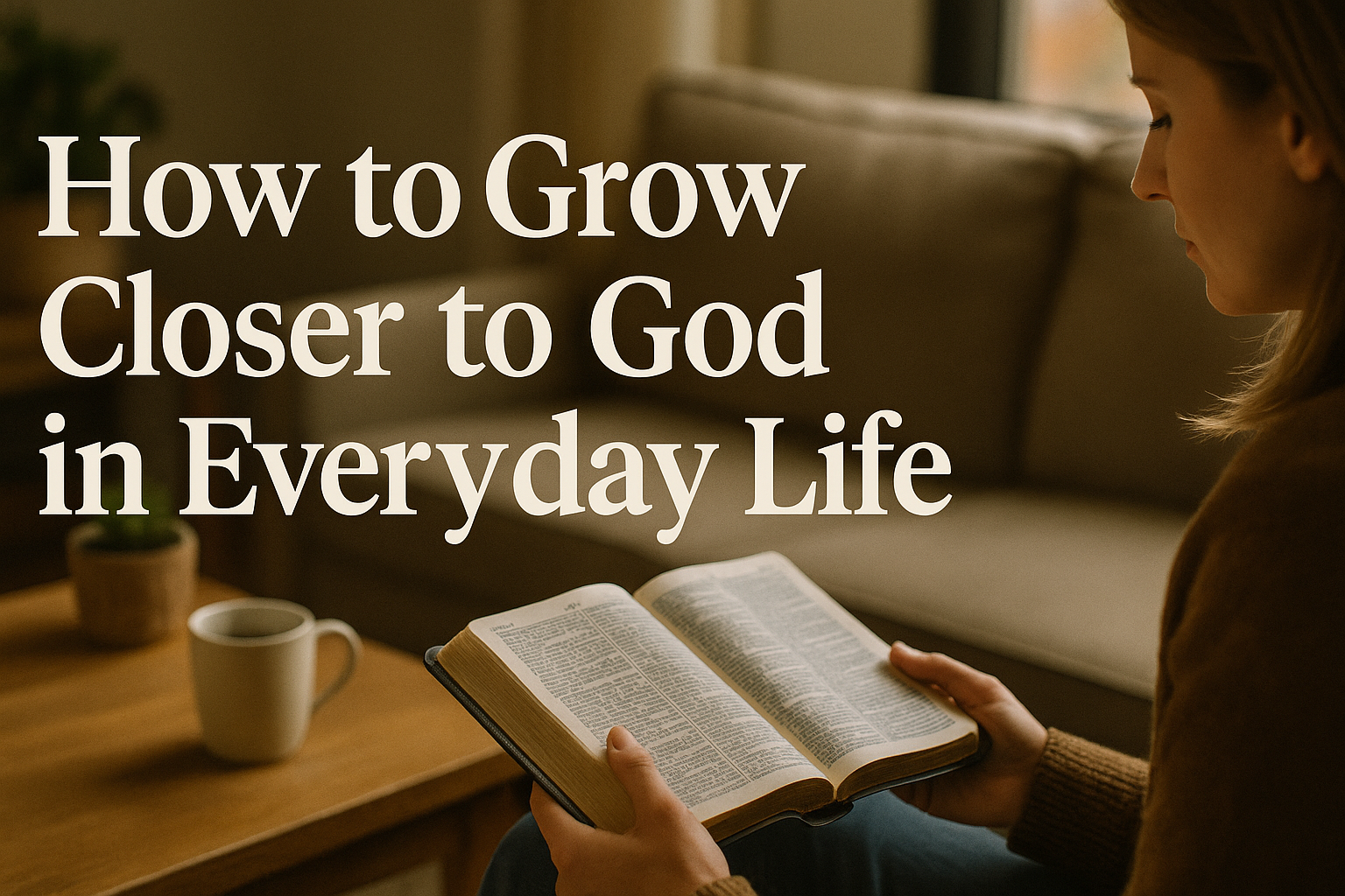 How to Grow Closer to God in Everyday Life